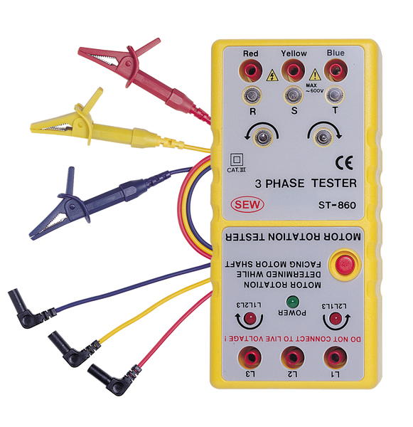 Измеритель порядка чередования фаз SEW ST-860