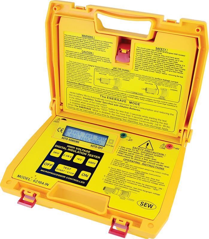 Измеритель сопротивления изоляции SEW 6210 IN